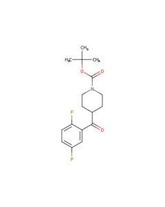 Astatech TERT-BUTYL 4-(2,5-DIFLUOROBENZOYL)PIPERIDINE-1-CARBOXYLATE, 95.00% Purity, 0.25G